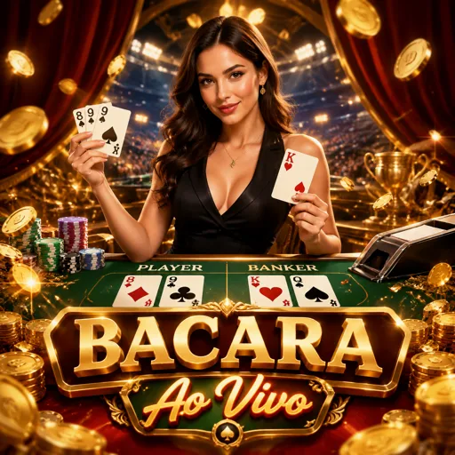 Mesa de baccarat ao vivo com marcador de resultados na lateral