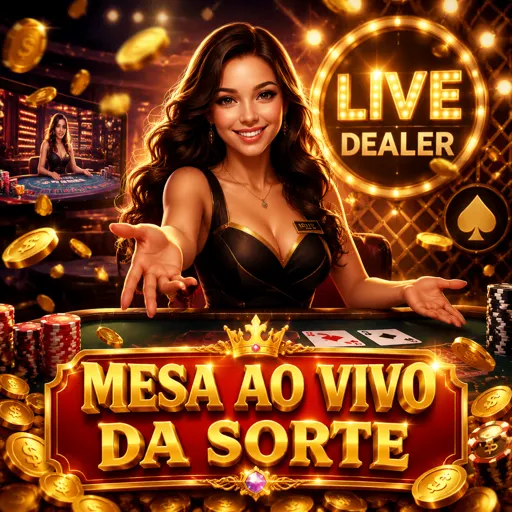Dealer profissional conduzindo mesa de roleta ao vivo com interface em português